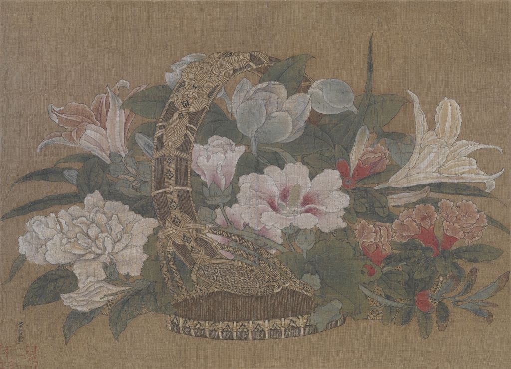 《花篮图》