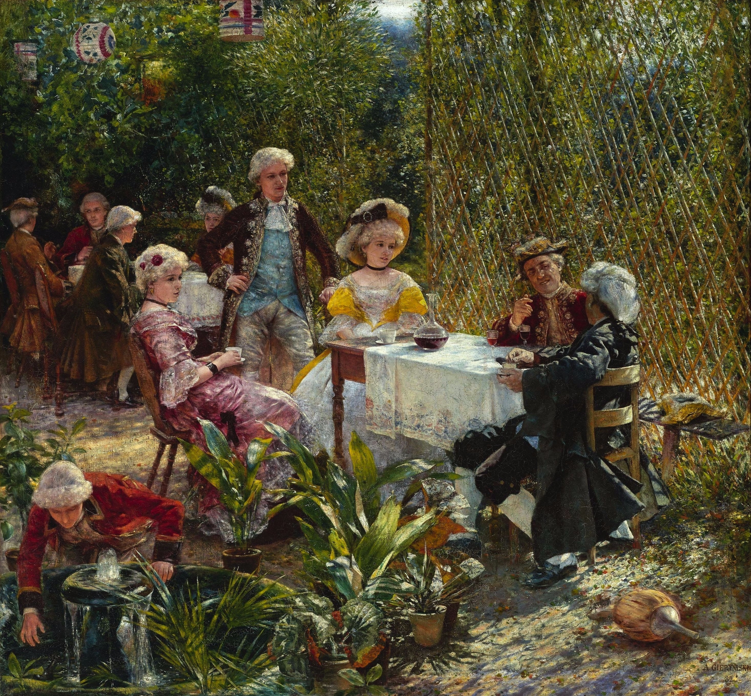 《藤架（In the arbour）》