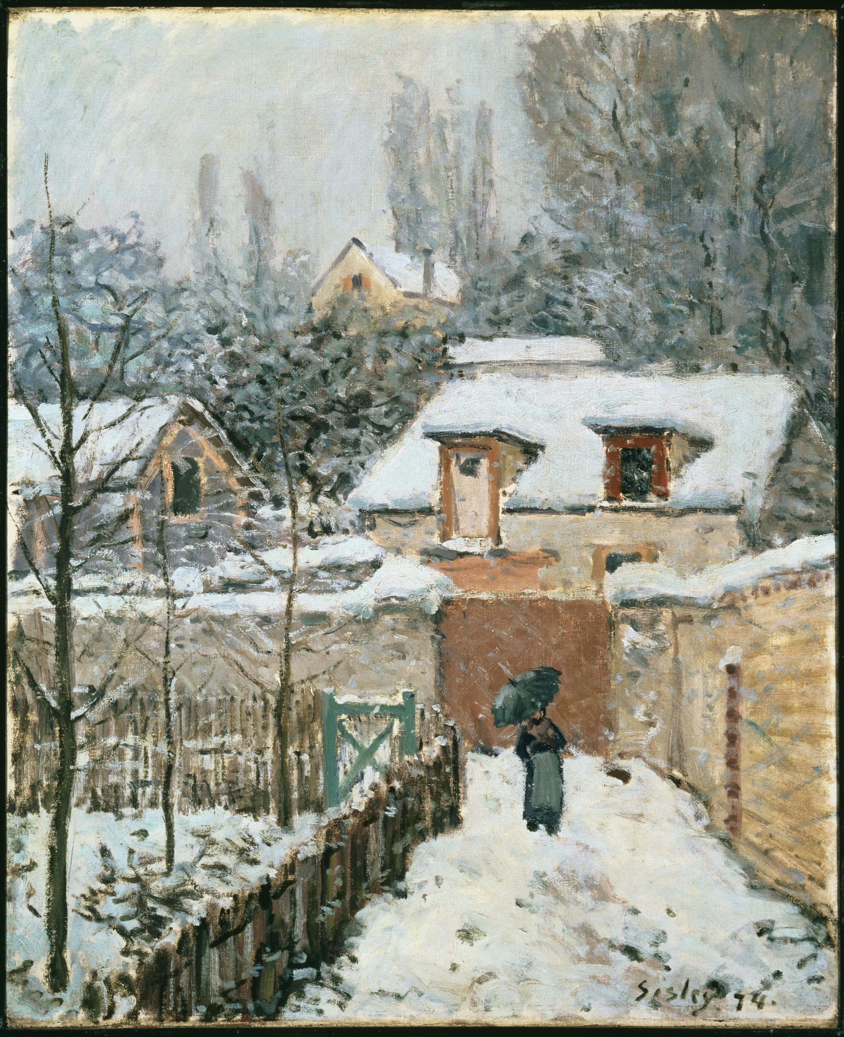 《路维希安雪景》