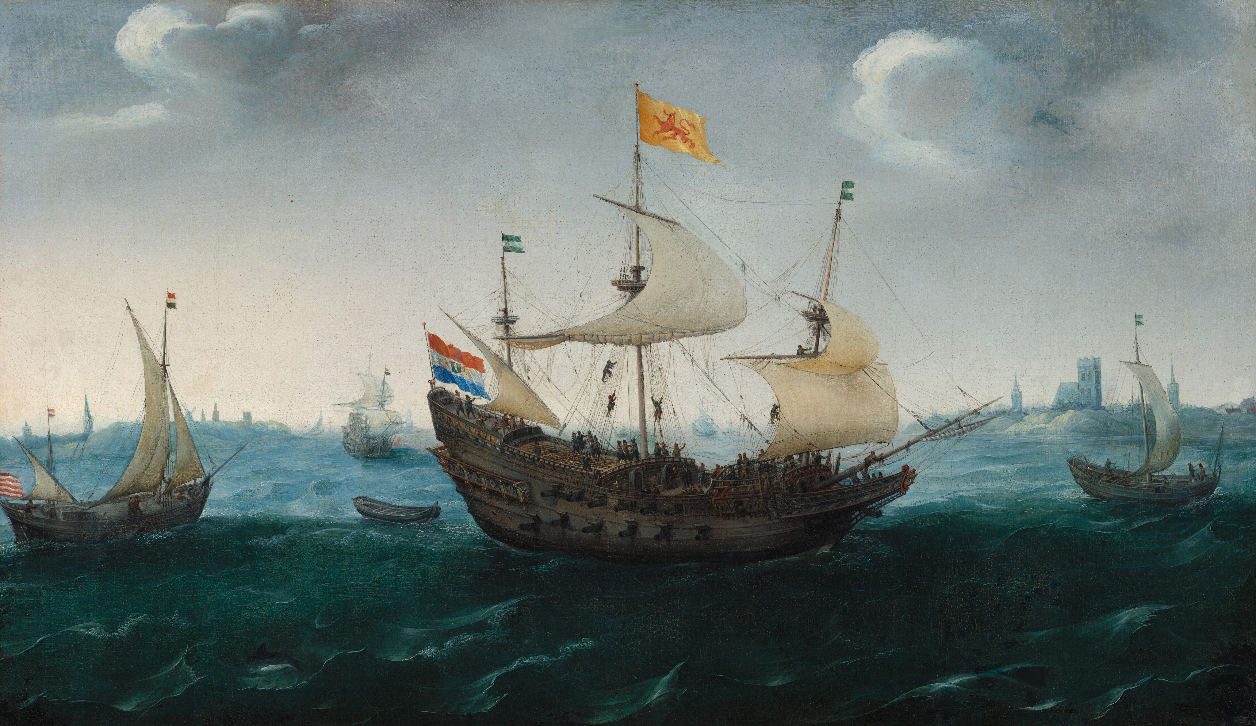《海上战舰》