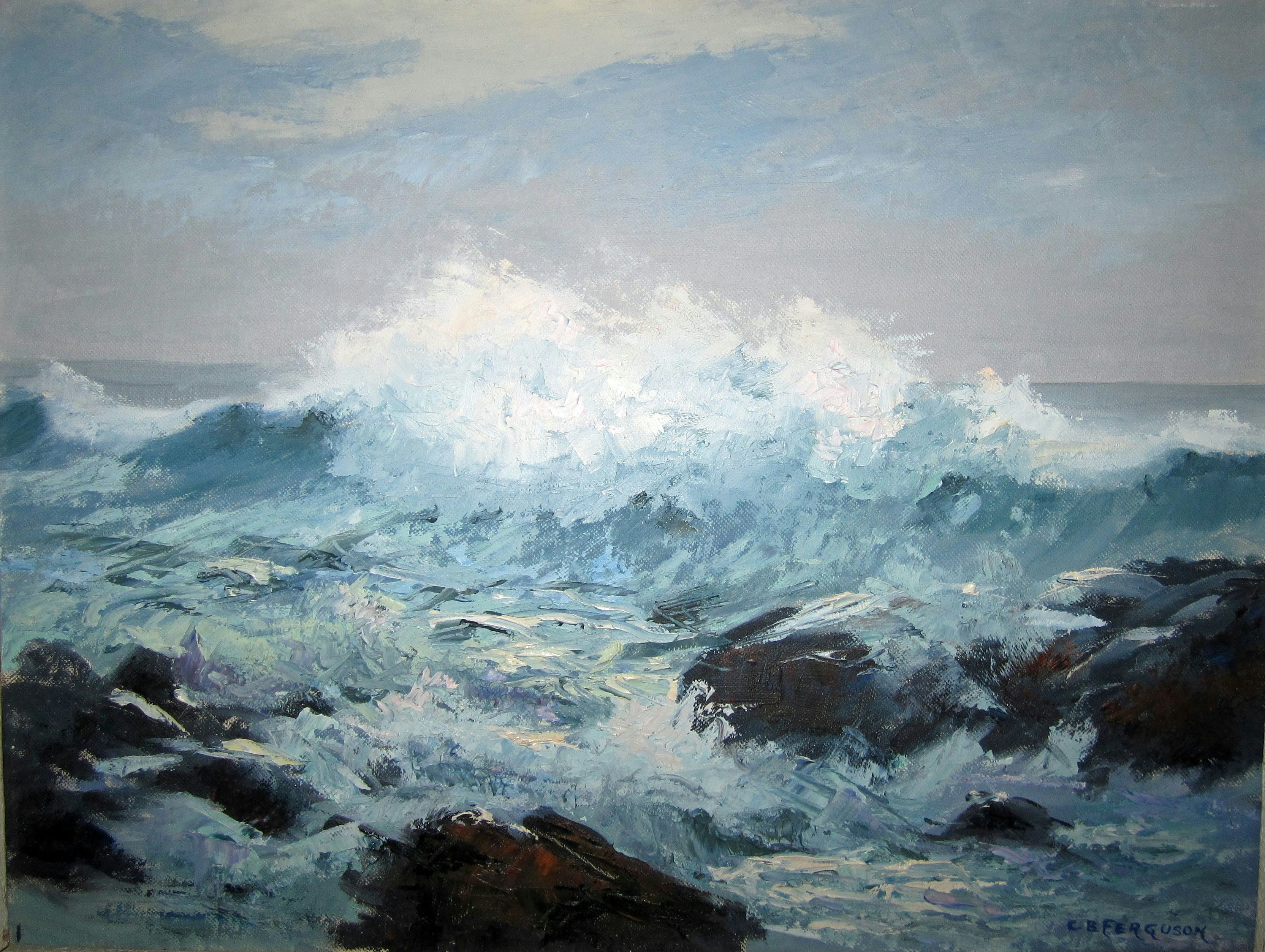 《风暴海景》