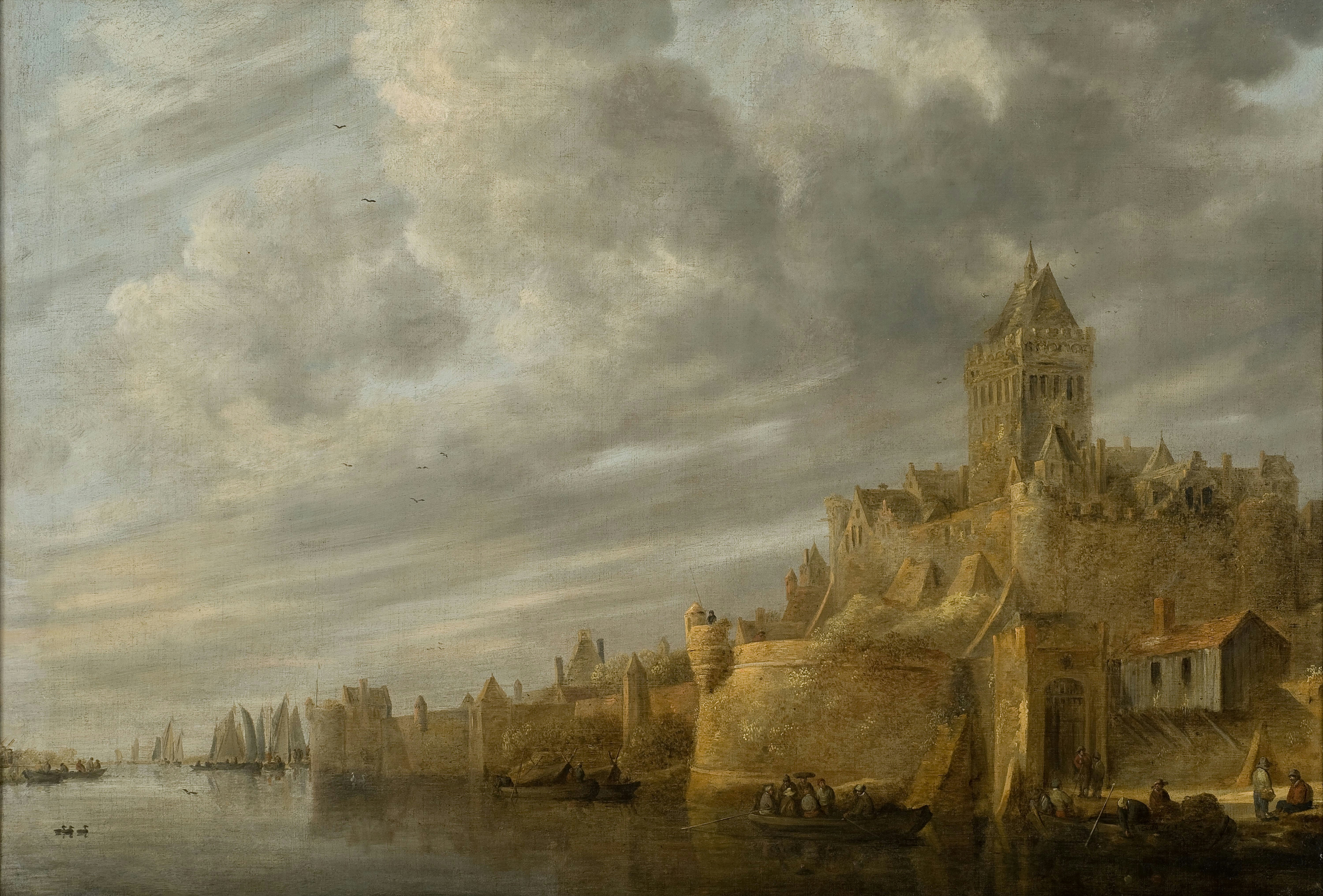 《View of the Valkhof in Nijmegen》
